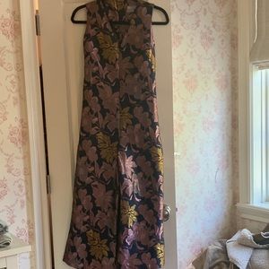 Wide leg culotte jumpsuit